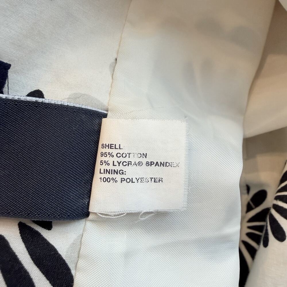 GAP Women’s White Floral Print Casual Stretch Fit Asymmetrical A-Line Skirt 1 - Picture 6 of 6